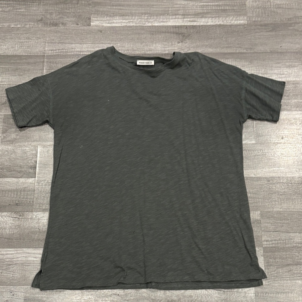 Women’s Crew Neck T-Shirt - Charcoal Gray